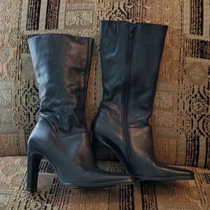 WHITE MARKET Leather Boots